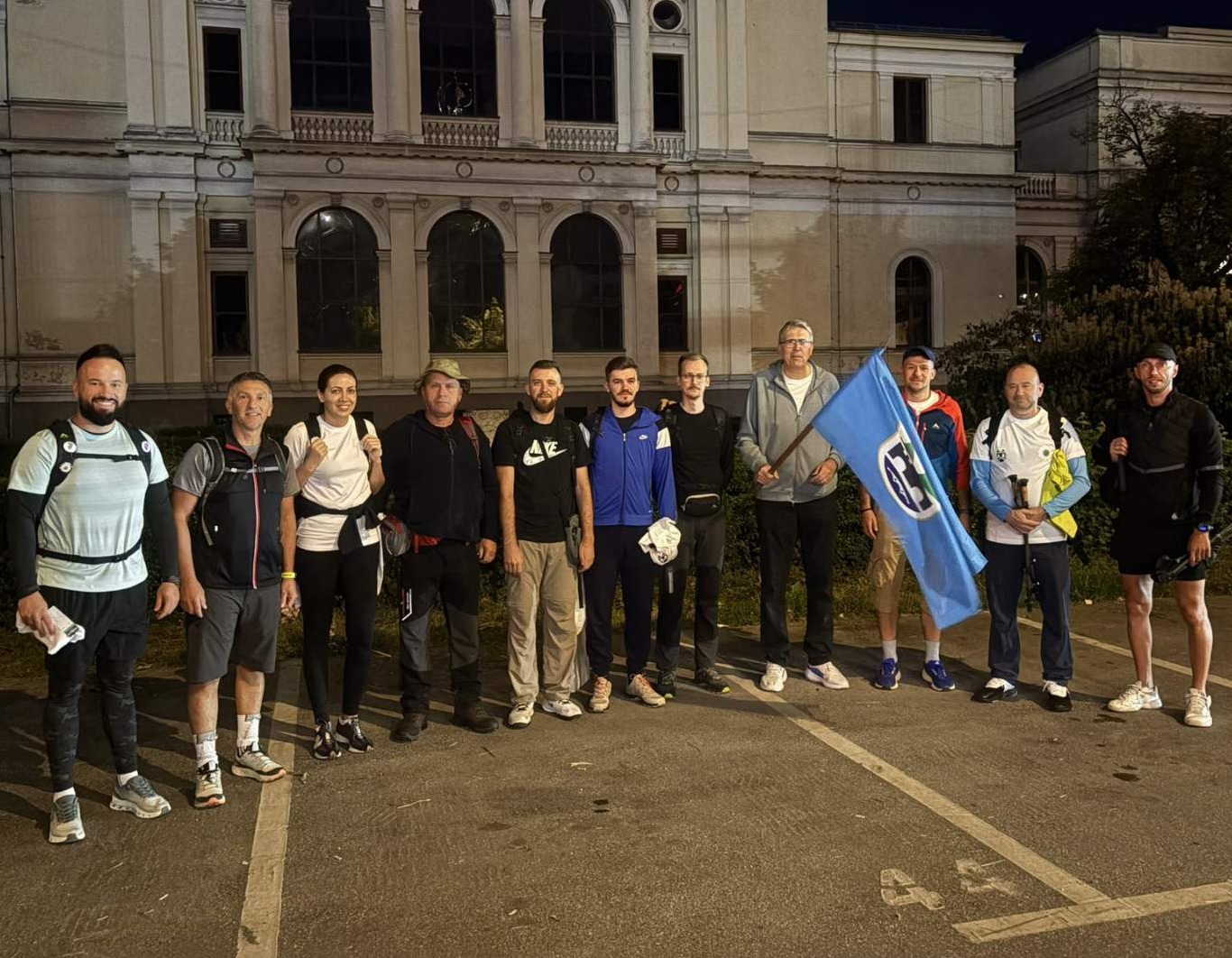 Zastava Grada Sarajeva prvi put na Maršu mira: Ispraćaj delegacije prema Potočarima