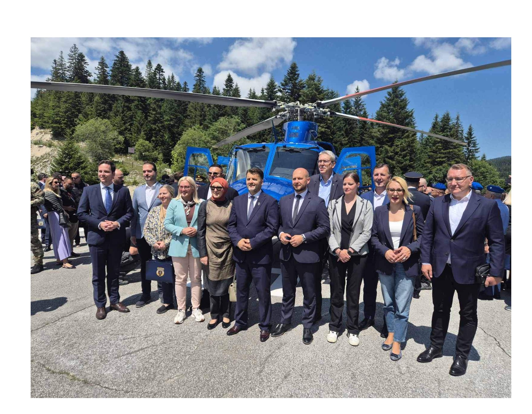 Predstavljen prvi helikopter MUP-a Kantona Sarajevo 