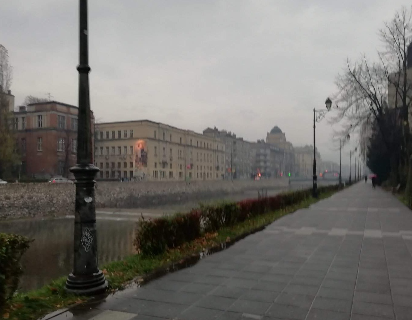 U Sarajevu danas oblačno vrijeme, krajem dana padavine