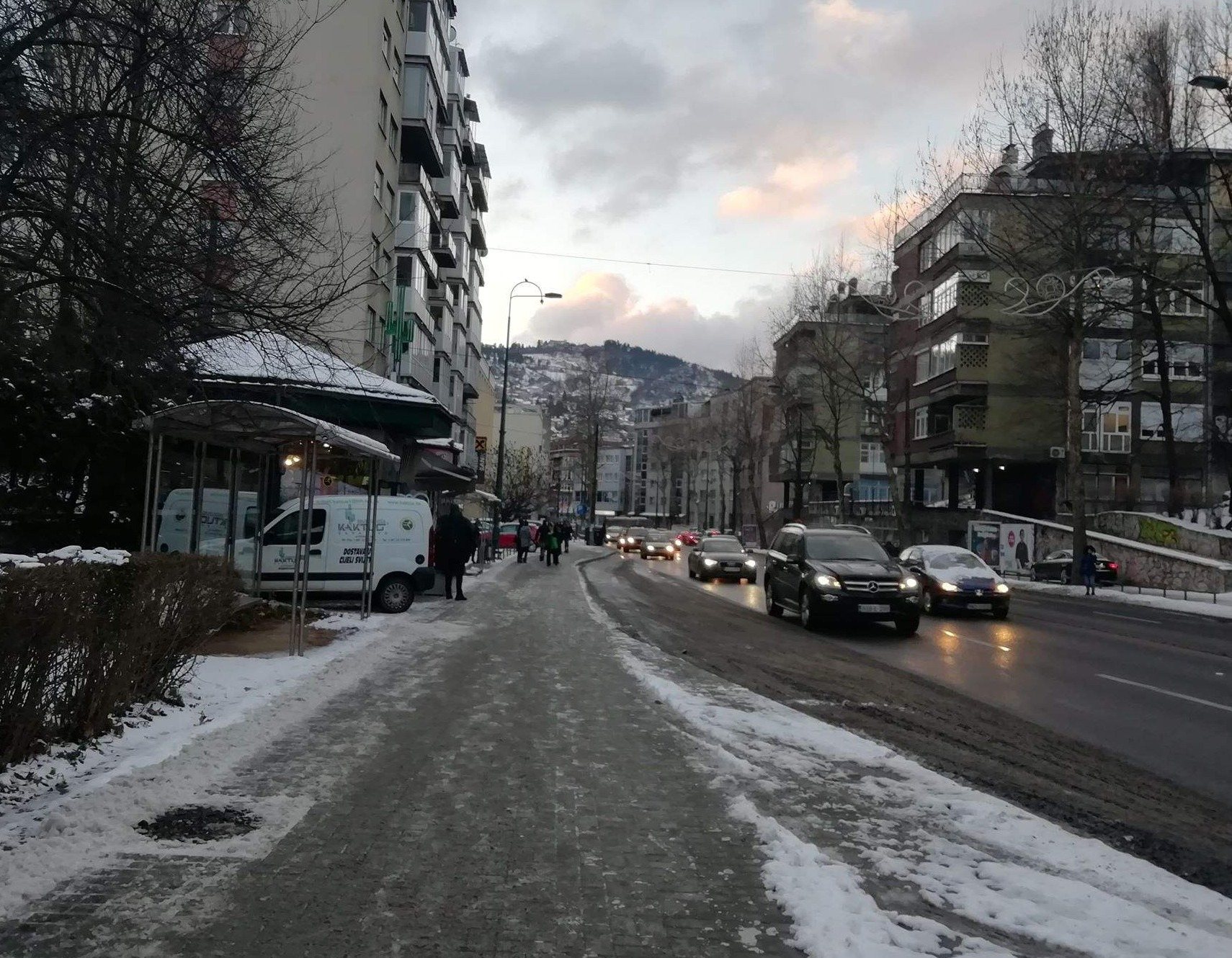 BIHAMK - Poledica na putevima u planinskim predjelima, na mostovima, vijaduktima