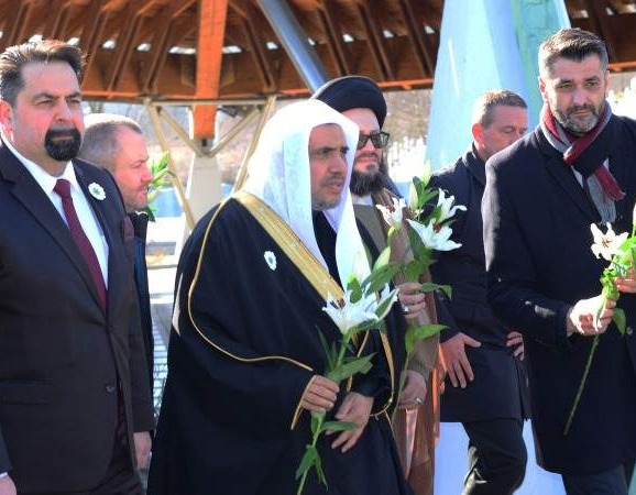 Delegacija Svjetske muslimanske lige odala počast žrtvama genocida u Potočarima