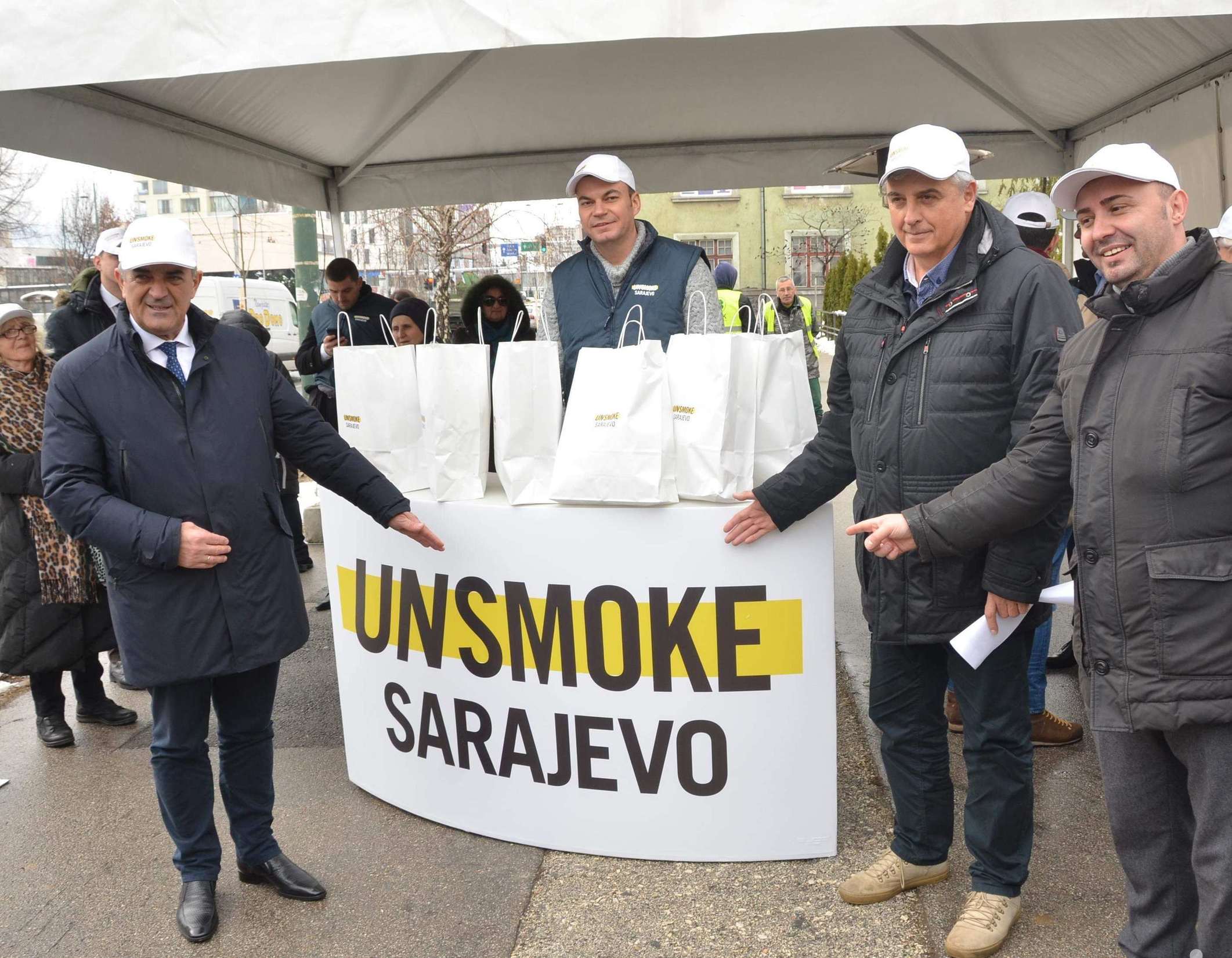 Na području općina Centar i Novo Sarajevo predstavljena globalna inicijativa „Unsmoke your World“ 