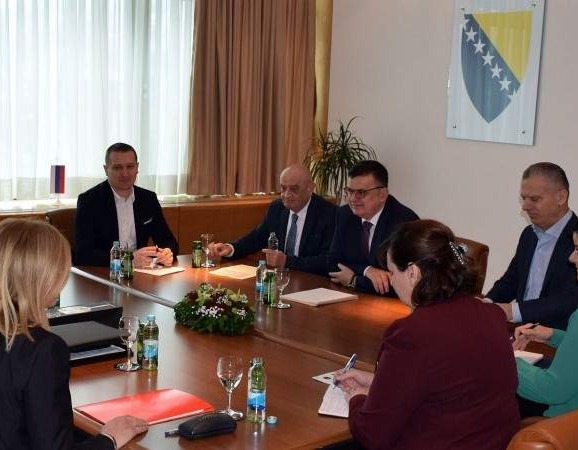Tegeltija razgovarao sa predstavnicima sindikata institucija BiH