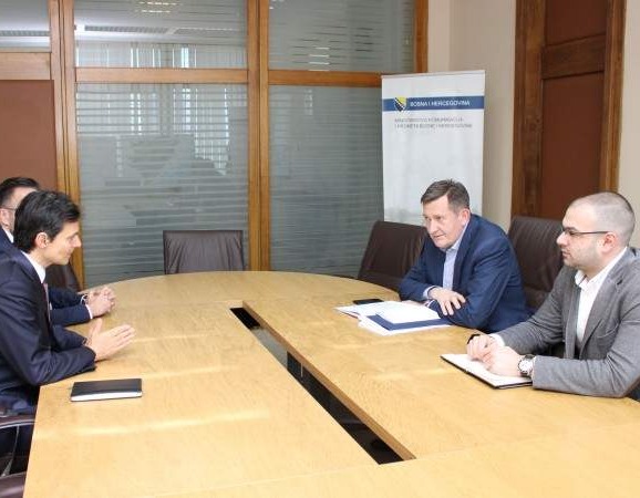 Mitrović razgovarao sa ambasadorom Italije u BiH o funkcioniranju transporta sa EU