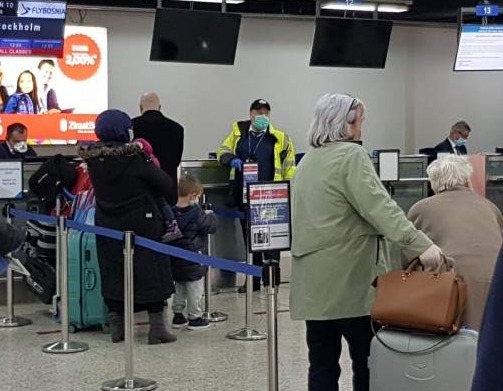 Zrakoplov iz Stockholma s 82 putnika sletio na Međunarodnu zračnu luku Sarajevo