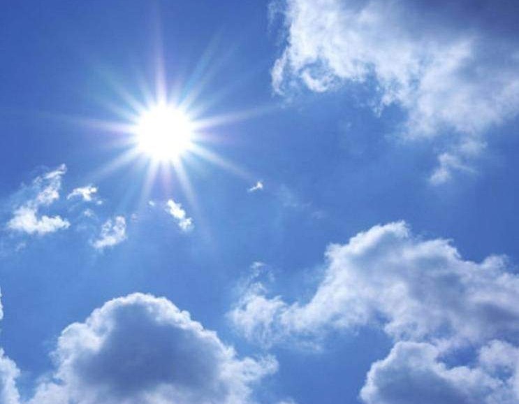 Danas u našoj zemlji sunčano vrijeme 