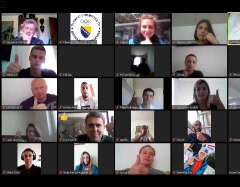 Završen 'Online forum sportista' u organizaciji Olimpijskog komiteta BiH