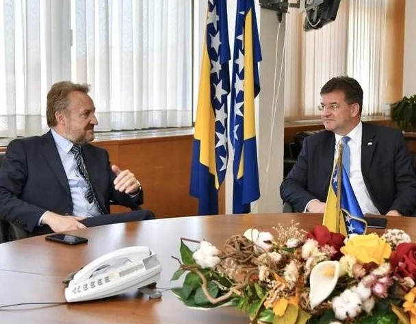 Izetbegović-Lajčak: Podrška evropskoj inicijativi Predsjedništva BiH