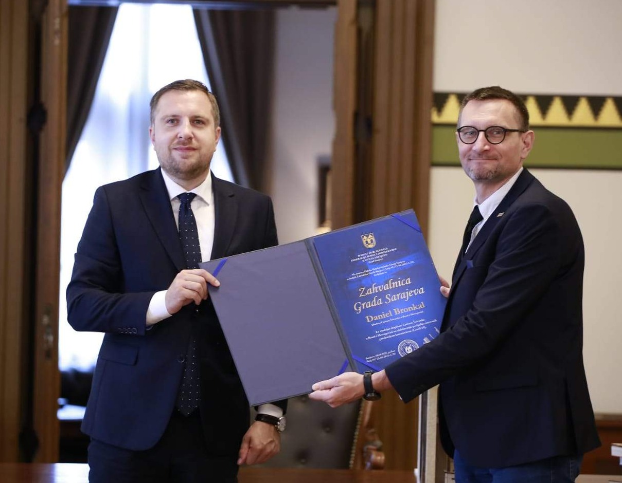 Gradonačelnik Skaka ugostio ravnatelja Caritasa Švicarske u BiH