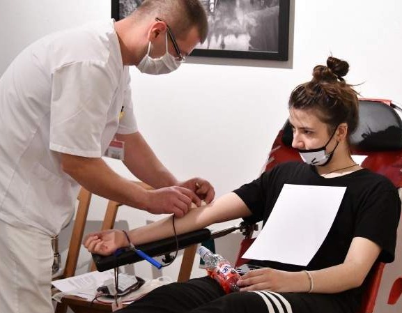 Akcija darivanja krvi povodom Svjetskog dana dobrovoljnih darovatelja