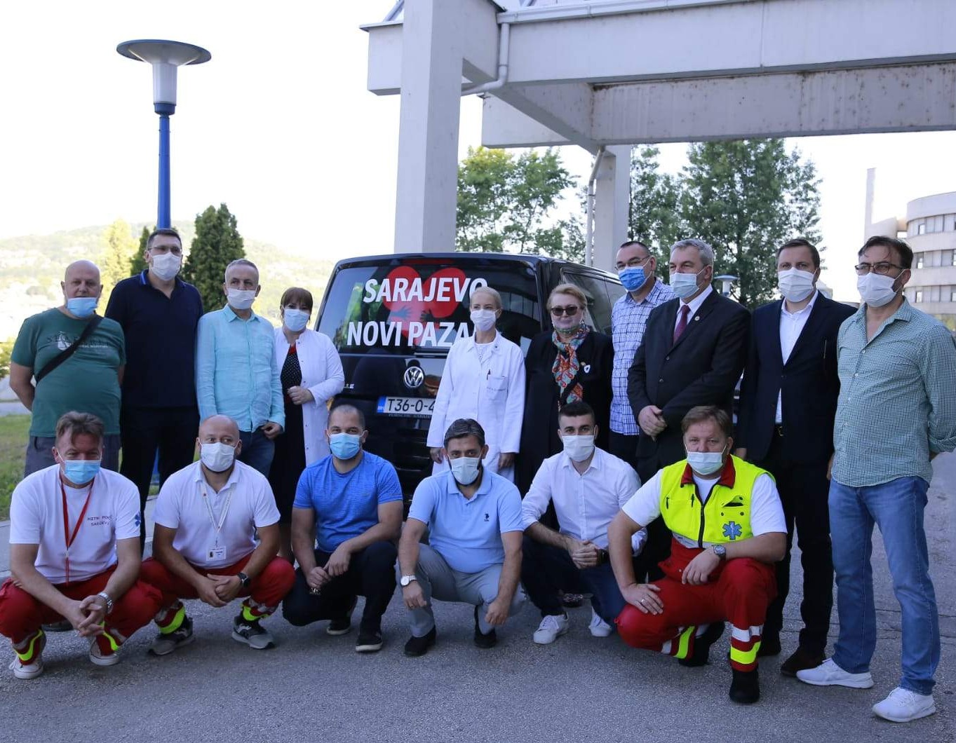 Ljekarski tim iz Sarajeva krenuo u Novi Pazar