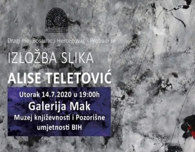Izložba radova Alise Teletović u galeriji "Mak"