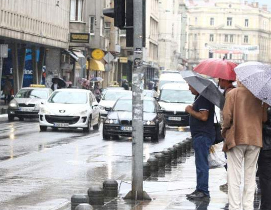 Danas oblačno vrijeme sa kišom