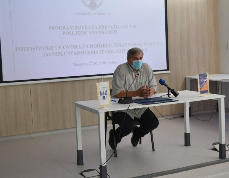 Finansijska podrška javnim ustanovama iz oblasti kulture u cilju ublažavanja posljedica pandemije