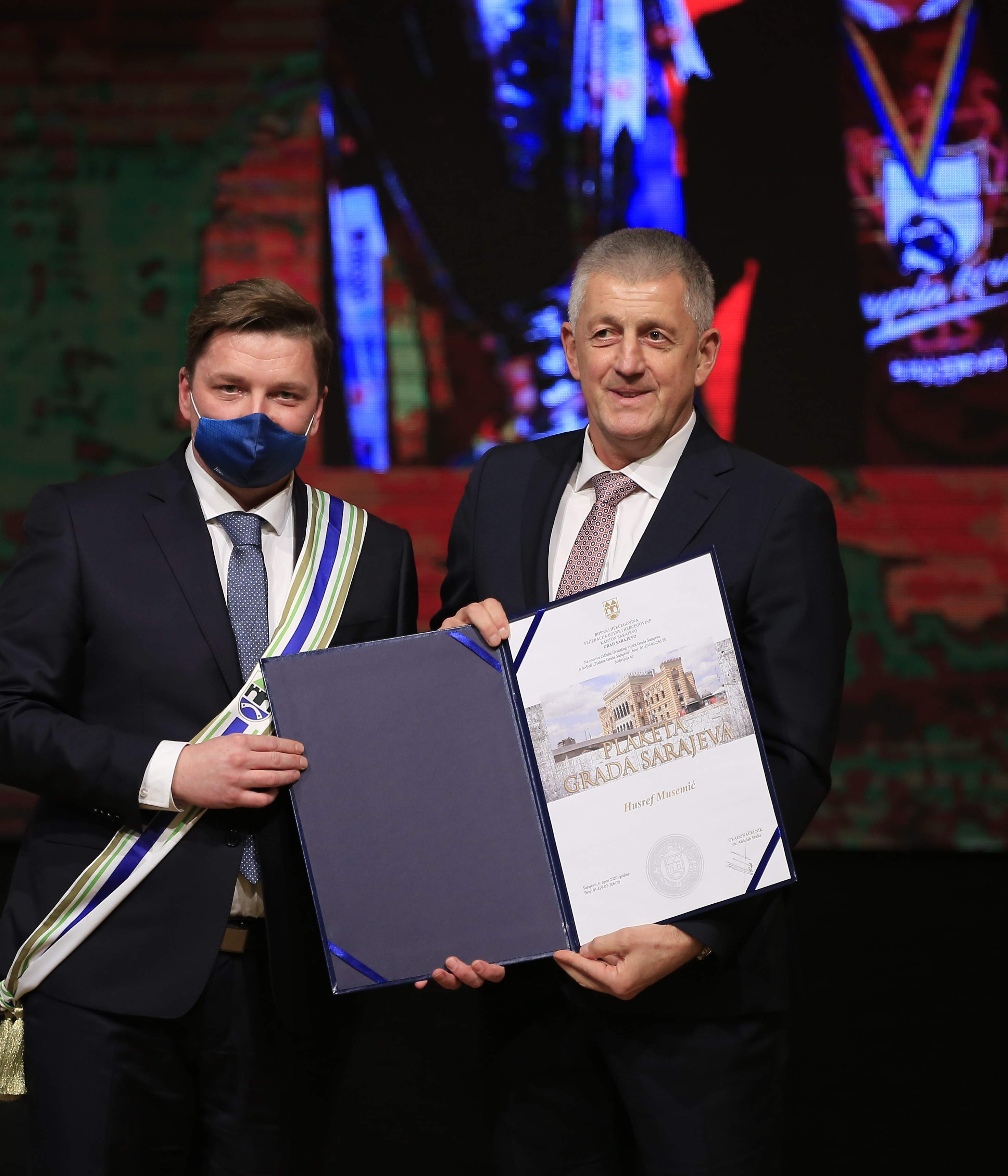 husref.JPG - Na prijedlog gradonačelnika Skake: Počasna 