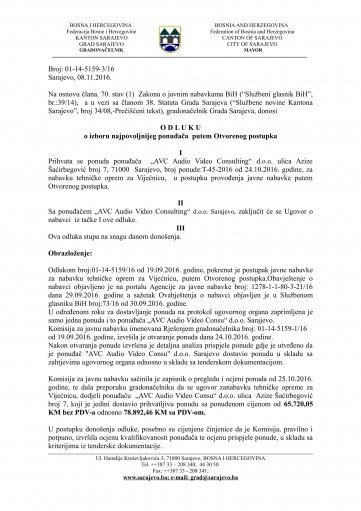odluka-avc-tehnicka-oprema-vijecnica-izbor-najpovoljnijeg-ponudaca-1