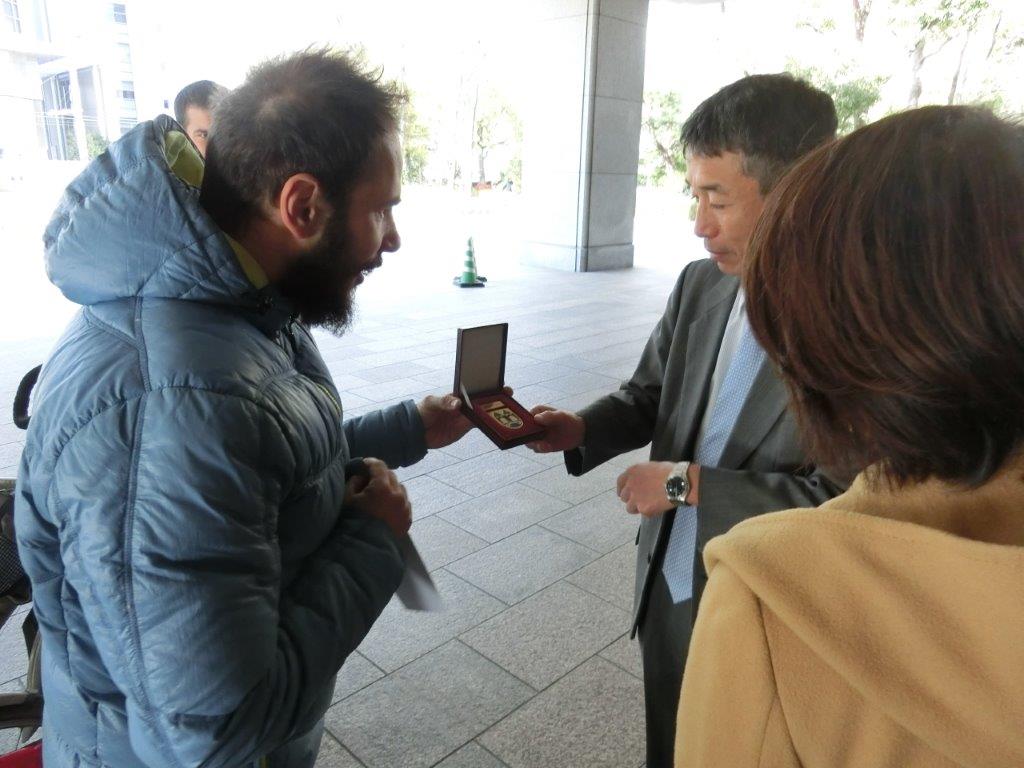 2 gift from Mayor of Sarajevo