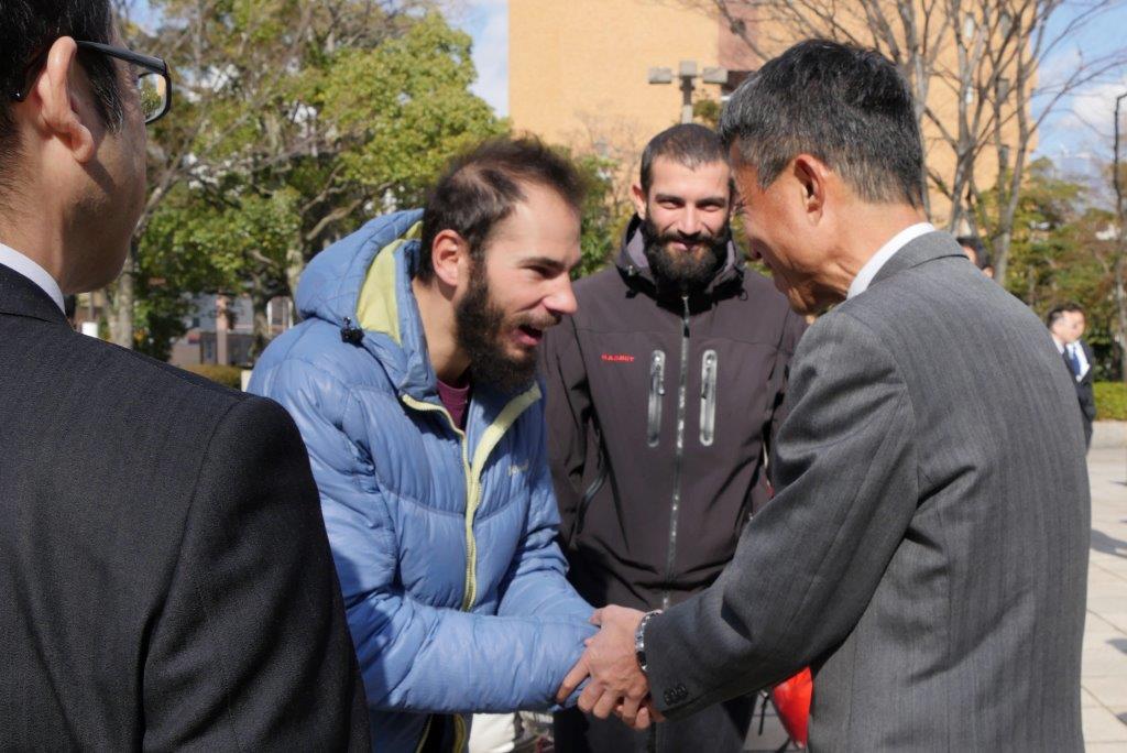 6 with Deputy Mayor, Mr. Murota