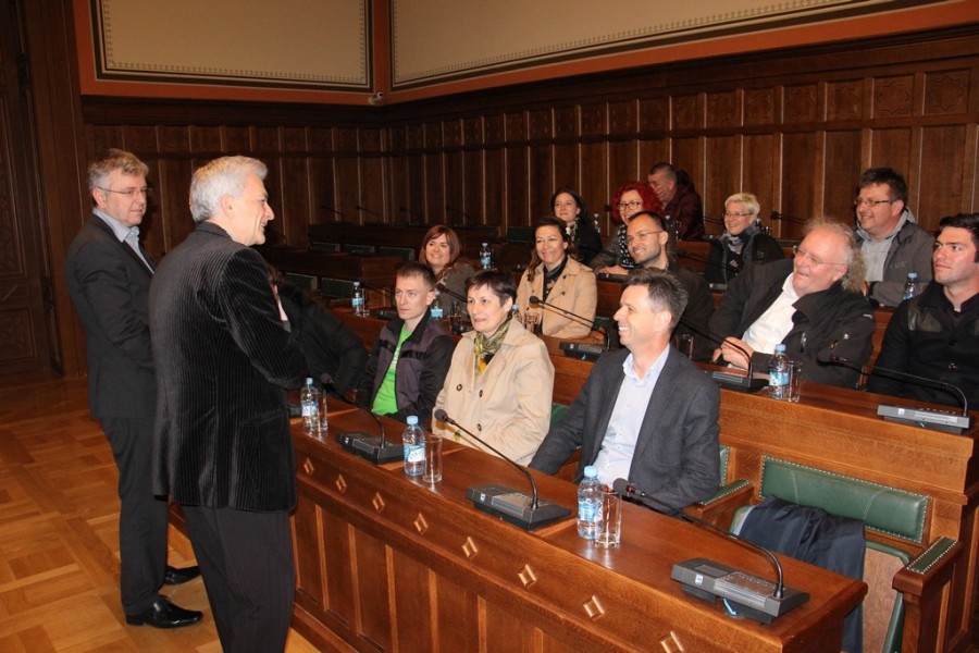 trivić posjeta delegacije Ljubljane