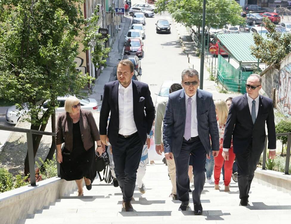Skaka: Rekonstrukcija stepeništa Niže banje je dio projekta obnove Olimpijskog muzeja