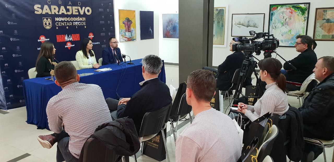 Podgorica i Novi Pazar: predstavljen trodnevni program novogodišnje zabave u Sarajevu