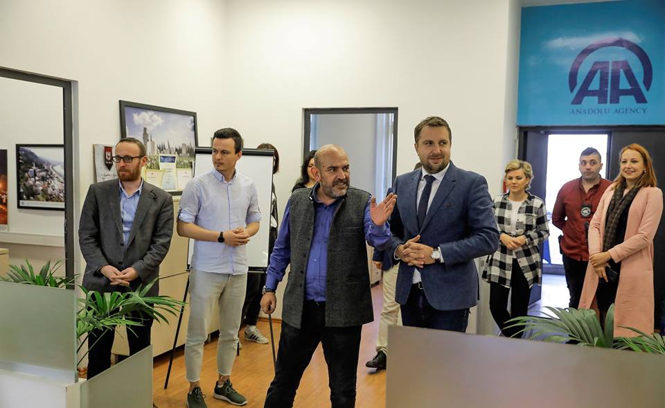 Gradonačelnik Skaka posjetio ured Anadolu Agency: Organizirat ćemo spektakularno otvorenje EYOF-a