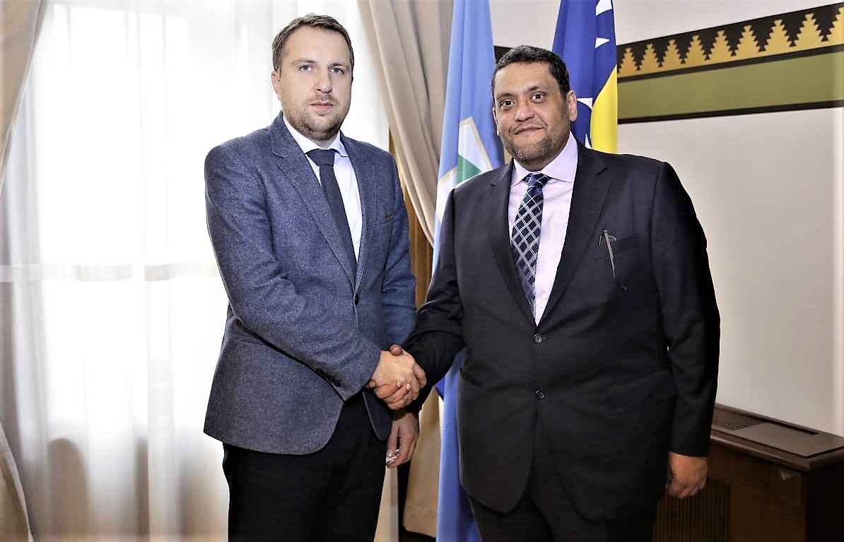 Gradonačelnik Sarajeva primio u nastupnu posjetu ambasadora Katara u BiH