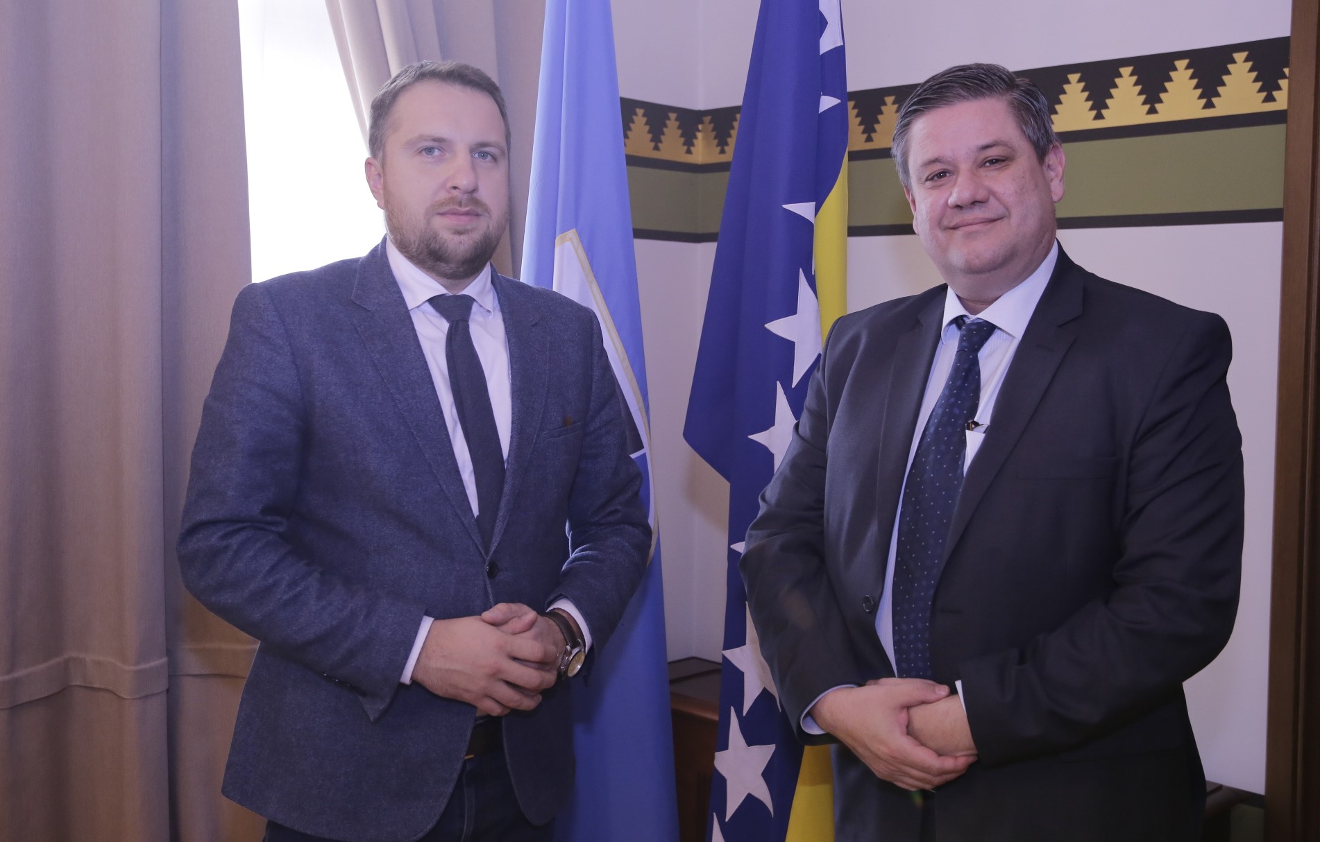 Gradonačelnik Skaka primio otpravnika poslova Ambasade Makedonije