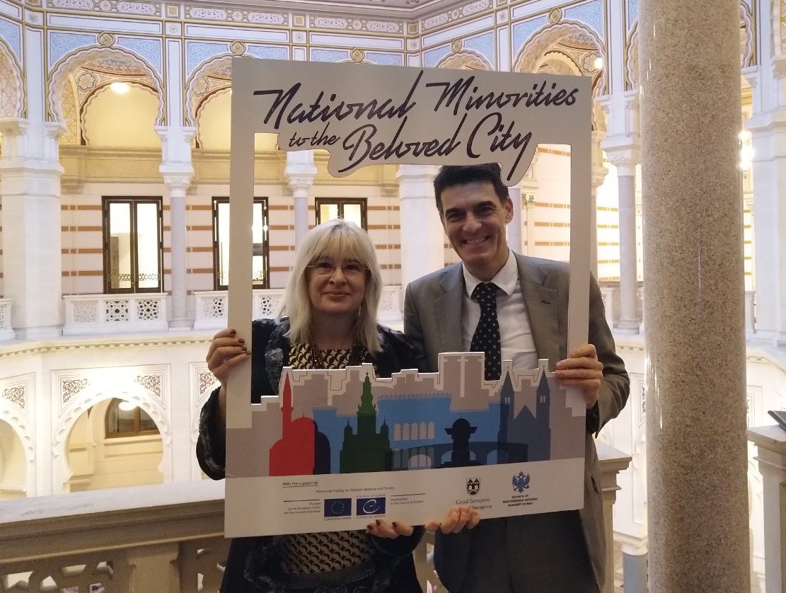 Grad Sarajevo uz podršku Evropske unije i Vijeća Evrope nastavlja svoje aktivnosti na promociji prava nacionalnih manjina