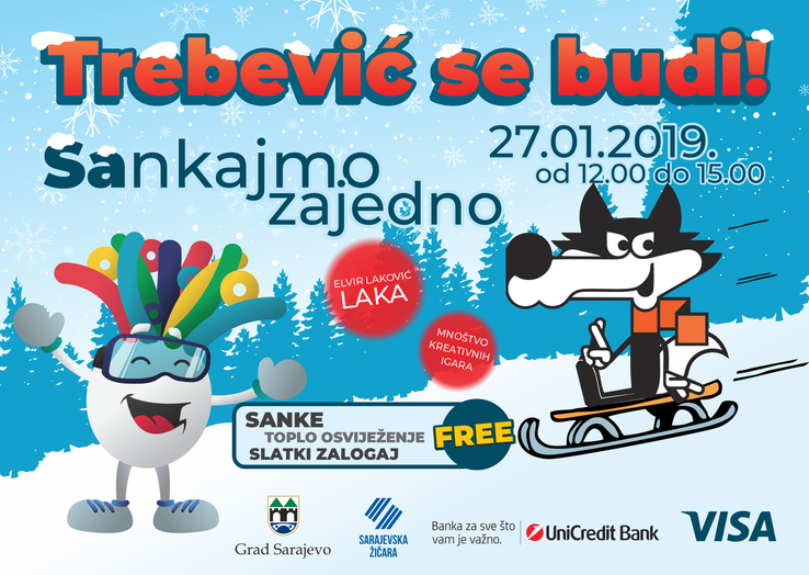 U susret Evropskom olimpijskom festivalu za mlade „EYOF 2019“, velika zimska zabava na otvorenom!