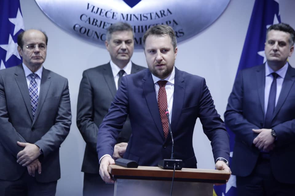 Skaka sa pressa u Vijeću ministara BiH o EYOF-u: Živimo sretne dane