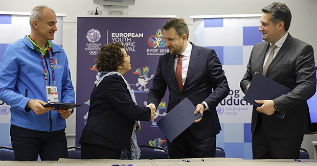 Potpisan ugovor o saradnji EYOF-a 2019 i Ujedinjenih nacija: Šansa mladima za izgradnju bolje budućnosti