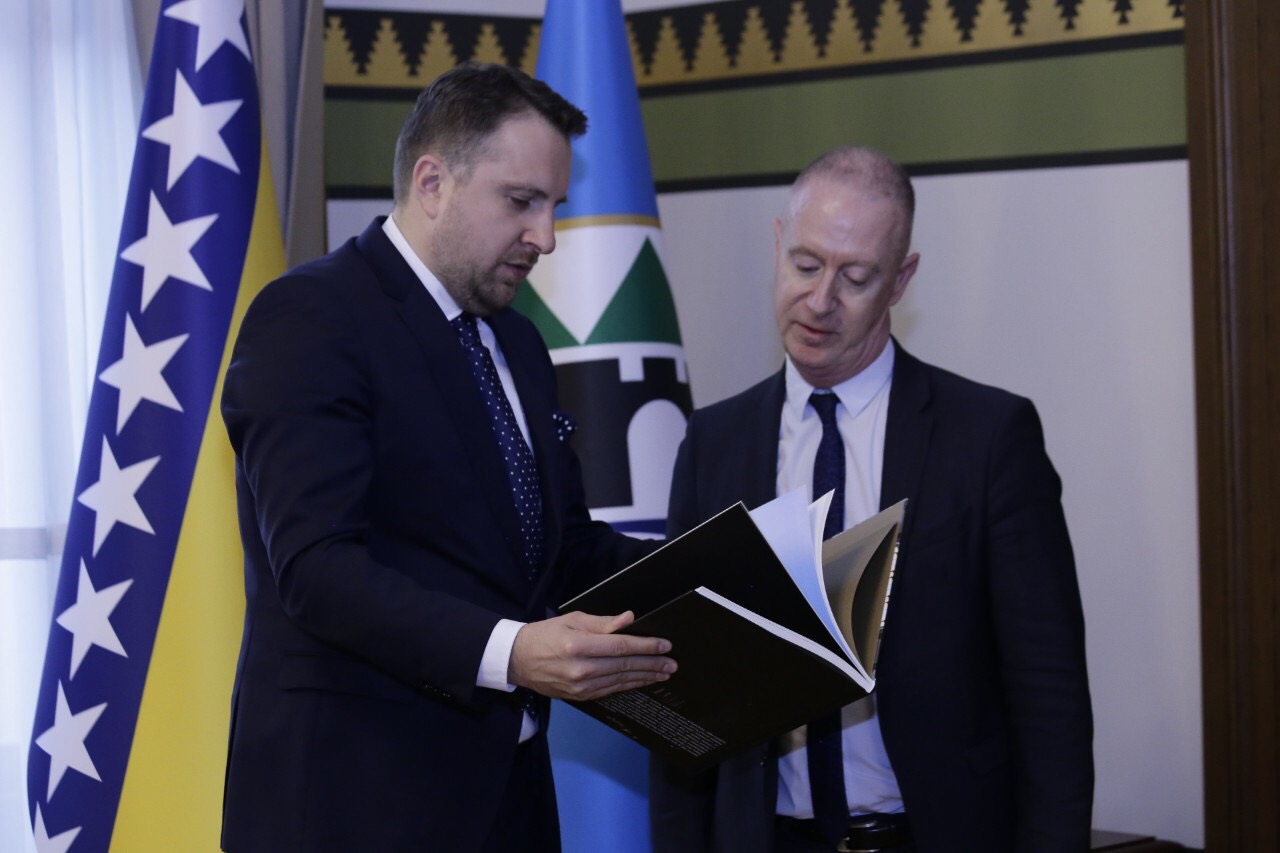 Razgovori o razvojnim projektima: Šef ureda EBRD posjetio gradonačelnika