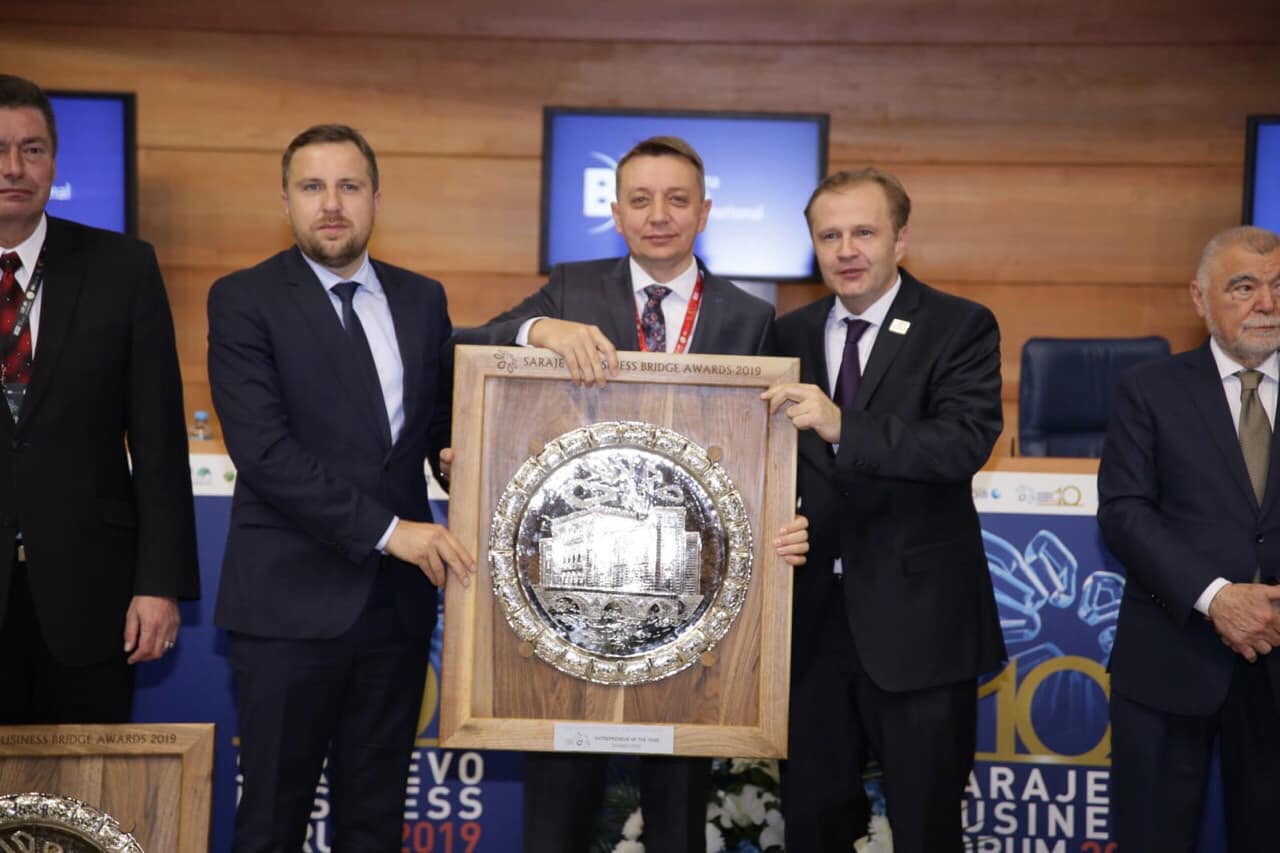 Gradonačelnik Skaka uručio renomirana Sarajevo Business Forum priznanja